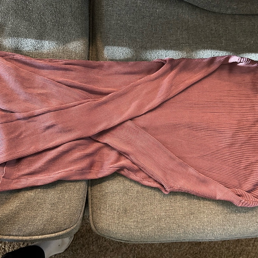Pink Button-Up Cardigan - Picture 3 of 4